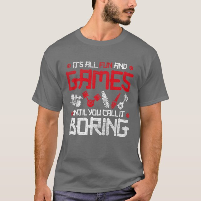 Camiseta Motorsport Caruning funny (Frente)