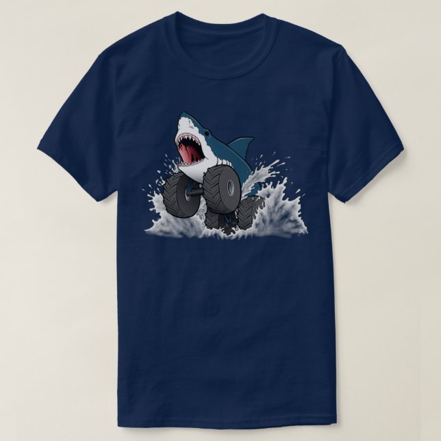 Camiseta MotoShark (Frente do Design)