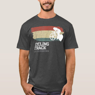 Camiseta Motoveleira de bicicleta rodoviária luxemburguesa
