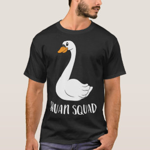 Camiseta Motoveleiros engraçados para o Esquadrão Swan