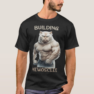 Camiseta Motovelos de construção Gato Gatinho Bodybu