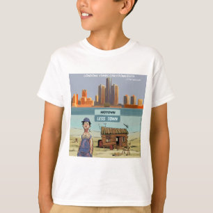 Camiseta Motown MenosTown Engraçado
