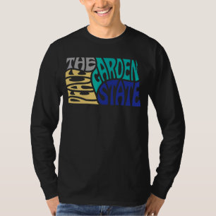 Camiseta Motto em Forma de Estado Norte-Americano do Dakota