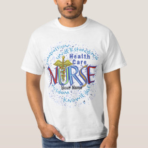 Camiseta Motto Enfermeiro de Saúde Doméstica