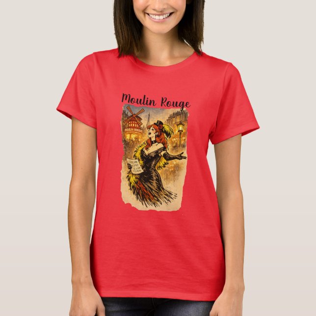 CAMISETA MOULIN ROUGE (Frente)