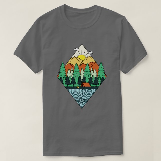 Camiseta Mounates Diamond (Frente do Design)