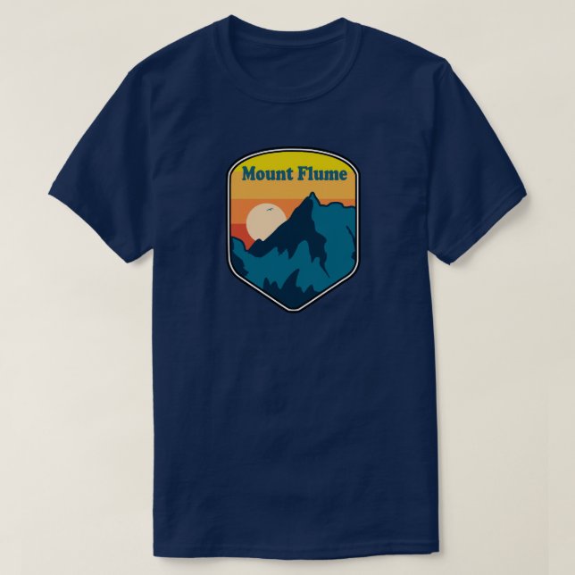 Camiseta Mount Flume New Hampshire Sunrise (Frente do Design)