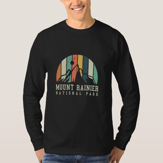 Camiseta Mount Rainier National Park Hiking Vacation  3 (Frente)