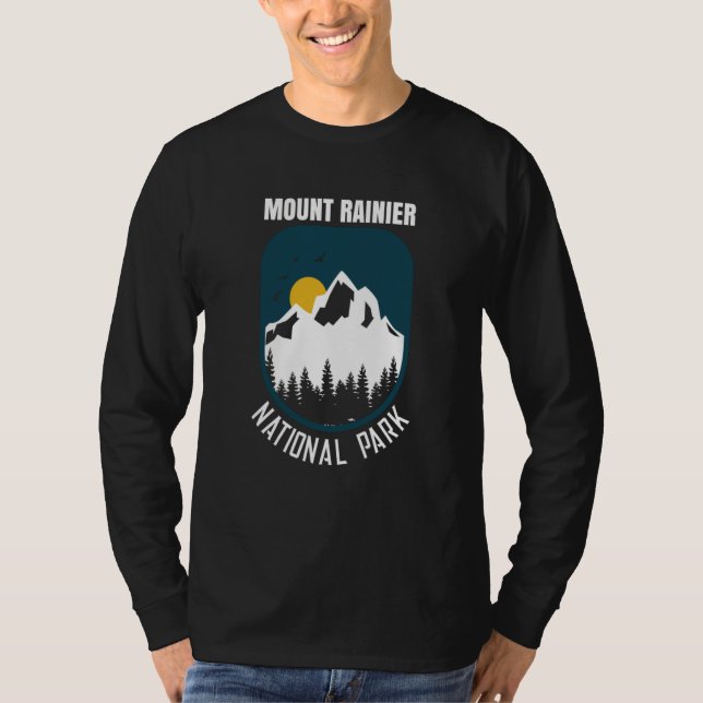 Camiseta Mount Rainier National Park Hiking Vacation  9 (Frente)