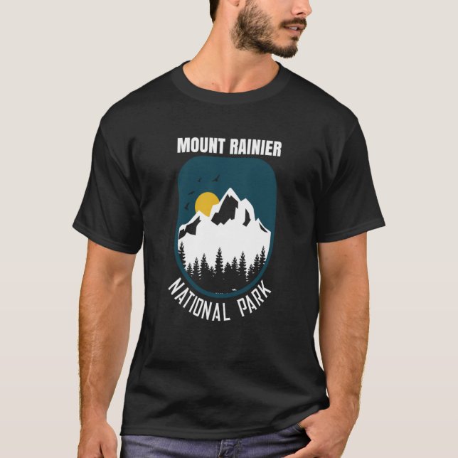 Camiseta Mount Rainier National Park Hiking Vacation  9 (Frente)