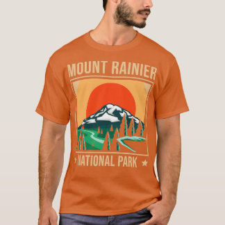 Camiseta Mount Rainier Us National Park