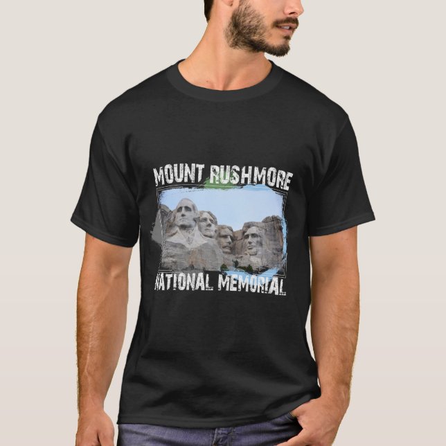 Camiseta Mount Rushmore National Memorial T-Shirt Gift Tee (Frente)