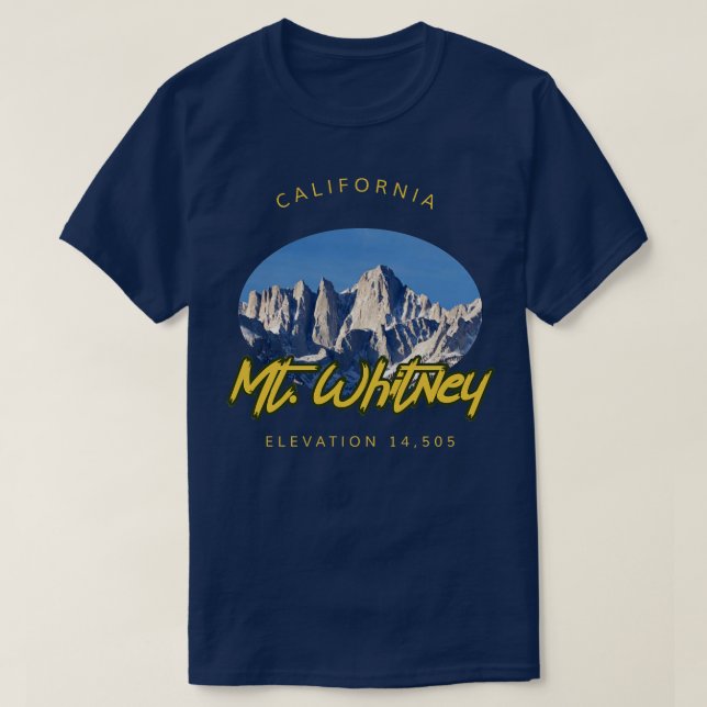Camiseta MOUNT WHITNEY TSirt (Frente do Design)