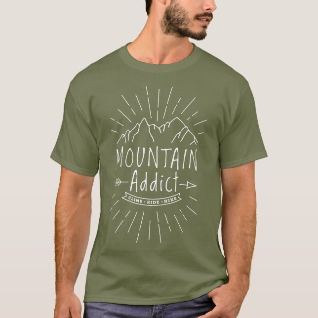 Camiseta Mountain Addict (Frente)