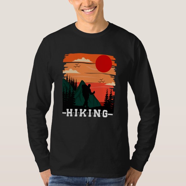 Camiseta Mountain and Forest Scene  111 (Frente)