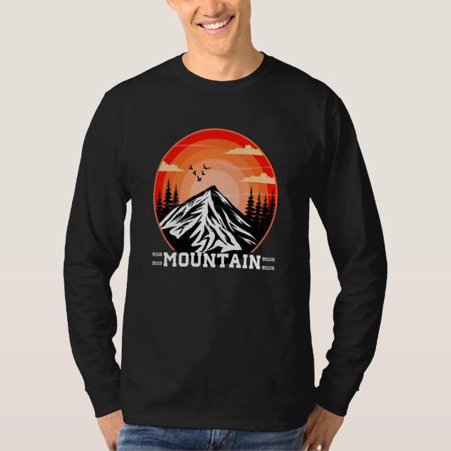 Camiseta Mountain and Forest Scene  74 (Frente)