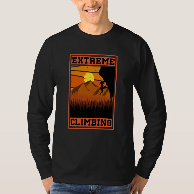 Camiseta Mountain and Forest Scene Silhouette  70 (Frente)