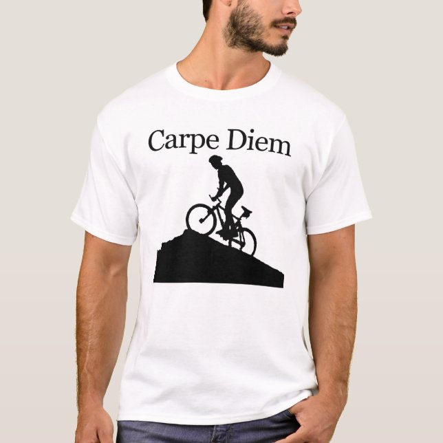 Camiseta Mountain bike de Carpe Diem (Frente)