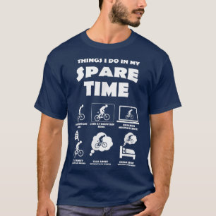 Camiseta Mountain Bike lança vovó vovô Pai mãe