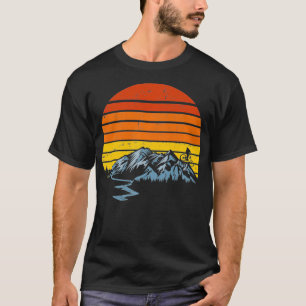 Camiseta Mountain Bike MTB Jersey Descida Vintage Sunset E