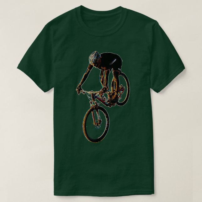 Camiseta Mountain Biker (Frente do Design)