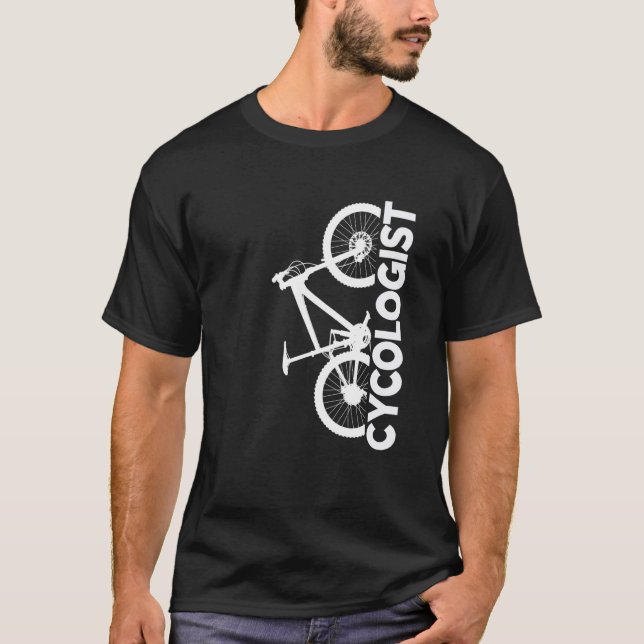 Camiseta Mountain Biking Cycologist Vertical Graphic (Frente)