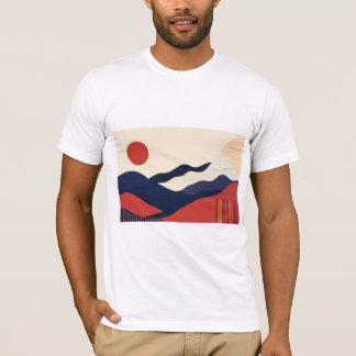 Camiseta Mountain graphic t-shirt, perfect for nature lover
