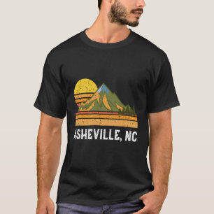 Camiseta Mountain Hiking North Carolina Vacation Asheville