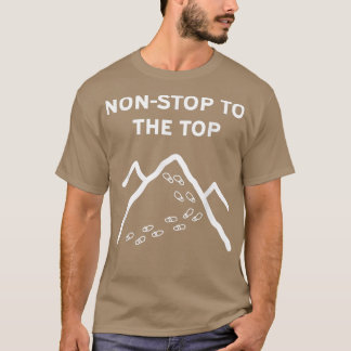 Camiseta Mountain Peak Hiking Motivation Funny