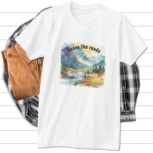 Camiseta Mountain Trails T-Shirt (Criador carregado)