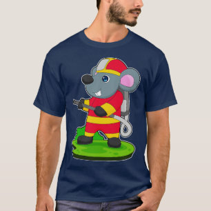 Camiseta Mouse Bombeiro Mouse