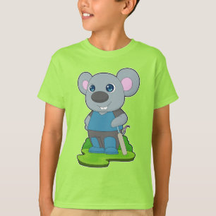 Camiseta Mouse Cricket bat