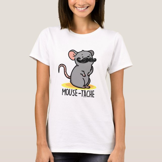 Camiseta Mouse Engraçado, Arma de Mouse Engraçado (Frente)