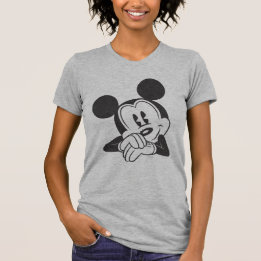 Camiseta Mouse Mickey Clássico | Retrato bonito