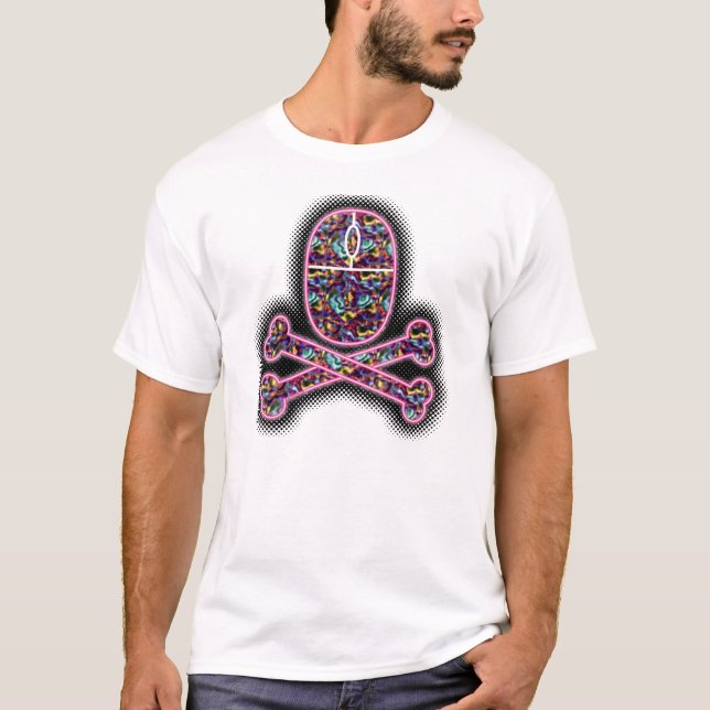 Camiseta "MOUSE N BONES" TpShirt (Frente)
