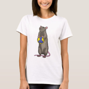 Camiseta Mouse no esporte de handebol