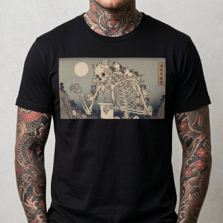 Camiseta Mouse pad Inspirado no Ukiyo-e – JAPÃO Dramático