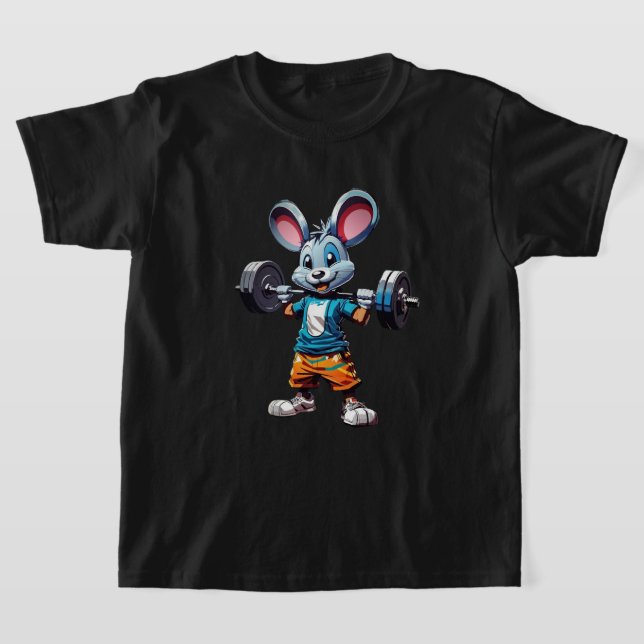 Camiseta Mouse poderoso (Postura )