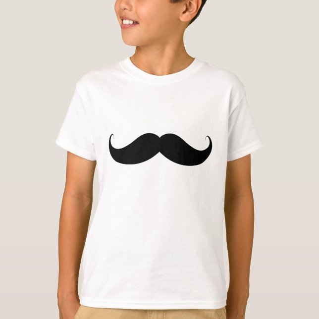 Camiseta Moustache/bigode do guiador (Frente)