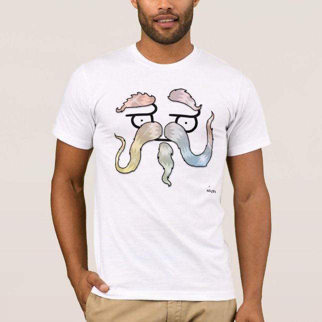 Camiseta Moustache GLORIOSO (Frente)