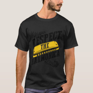 Camiseta Mouth Harp Citação Para O Órgão Harmonista E Orgão