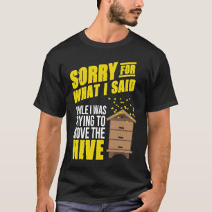 Camiseta Mova A Colmeia Aapiária Da Abelha Gr