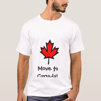 Camiseta Mova-se para Canadá!!