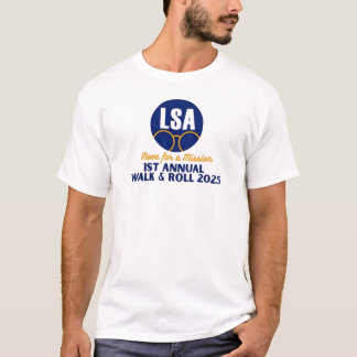 Camiseta "Mova-se por uma Missão" - Caminhada & Rodas 2025