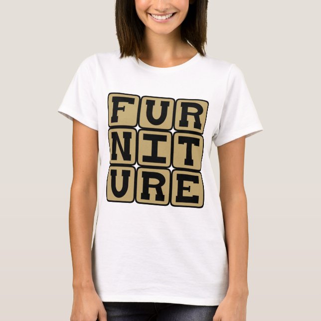Camiseta Móveis e Utensílios Domésticos (Frente)