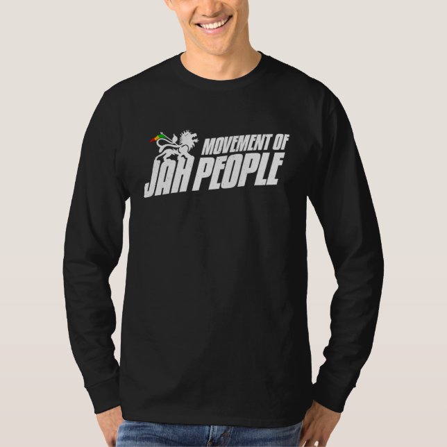 Camiseta Movement Of Jah People Rasta Colors Reggae (Frente)