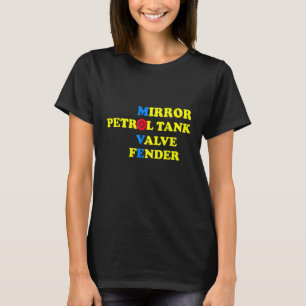 Camiseta Mover Motor De Válvula De Óleo Espelho
