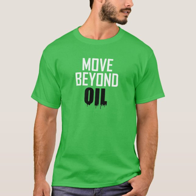 Camiseta Mover para além do petróleo (Frente)