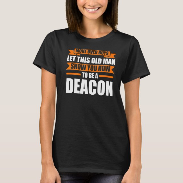 Camiseta Mover Rapazes Deixe Este Deacon Deacons (Frente)