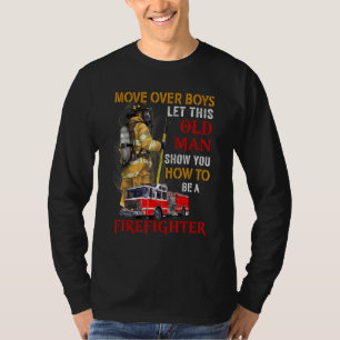 Camiseta Mover Rapazes Deixe Este Velho Te Mostrar Como Ser